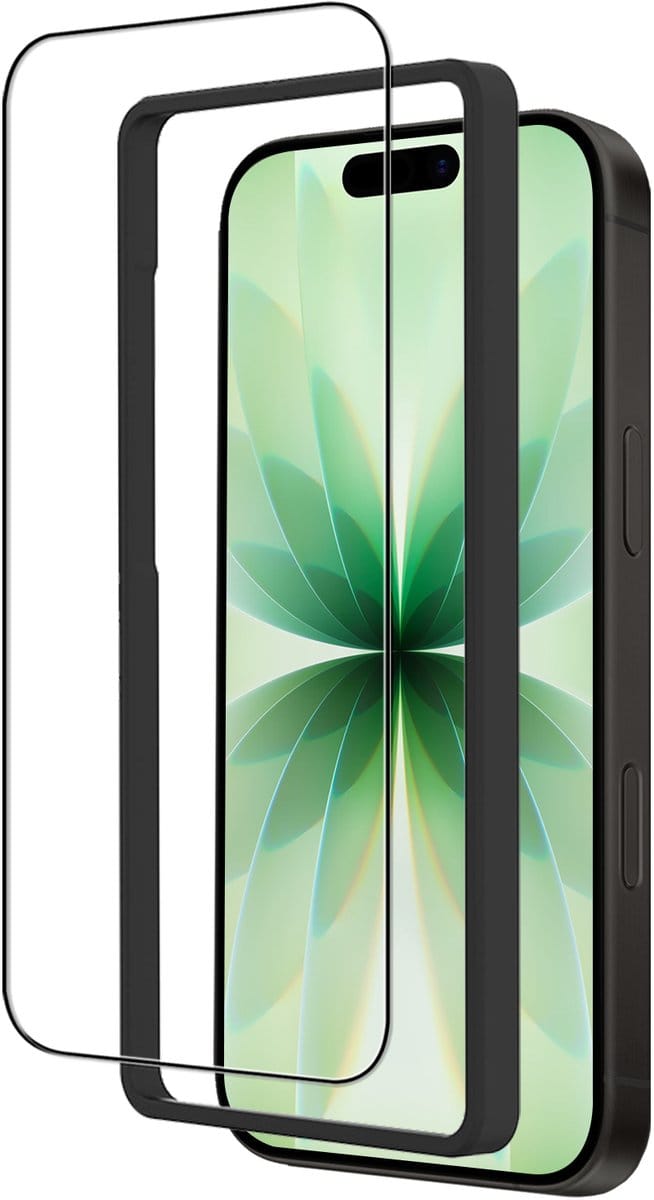 Screenprotector Geschikt voor Apple iPhone 17 - Met Installatie Frame - Beschermglas - Gehard Glas - Tempered Glass - Screen Protector