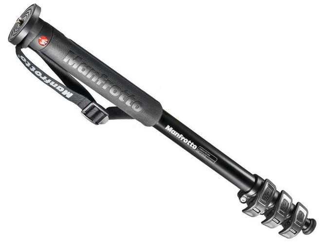 Manfrotto XPRO 4-Section photo monopod aluminum with Quick Stroom lock