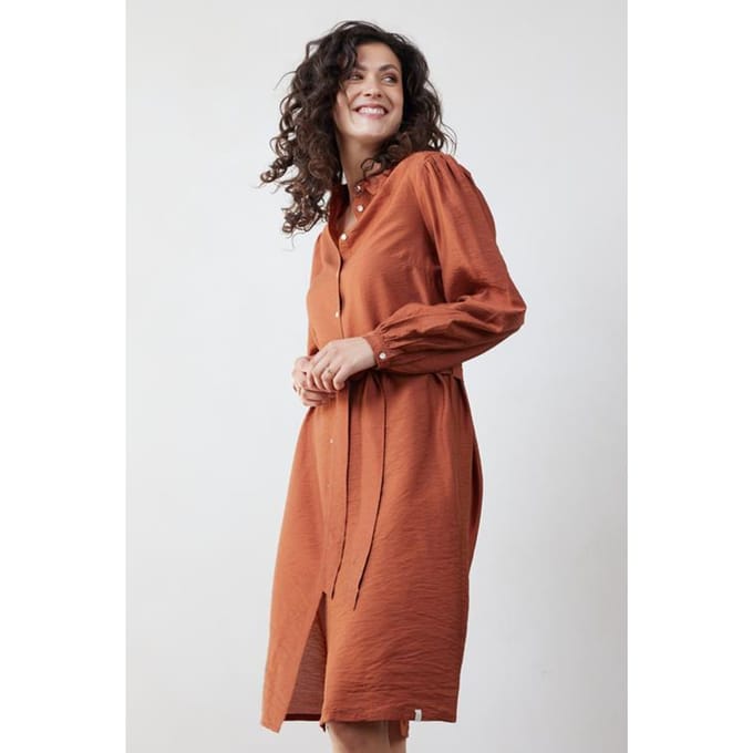 Dress Maya Ginger brown