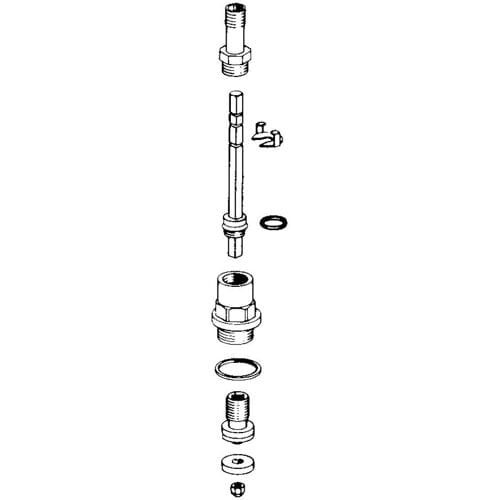 Hansa UP valve top 10 - 45 mm, 1/2", 59902723