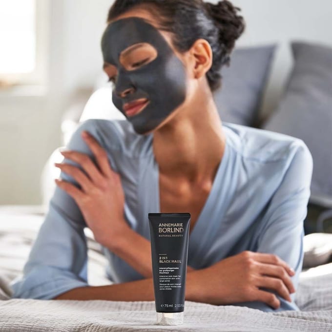 ANNEMARIE BÖRLIND Beauty Masks 2 in 1 zwart masker Dames 75 ml