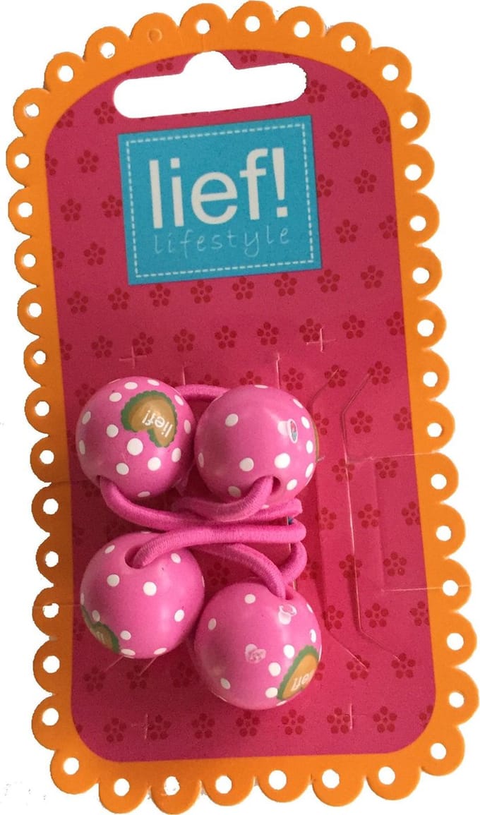 Bol Elastiekjes Roze - Lief Lifestyle