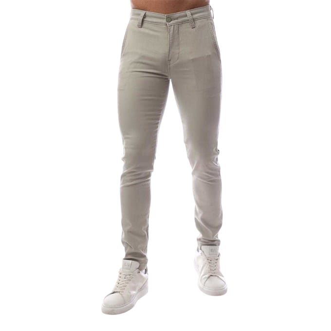 Levis Effen Slim Heren Chino (Lichtgrijs)
