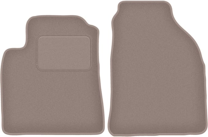 Beige voormatten voor: Hyundai Matrix minivan (2001-2010)