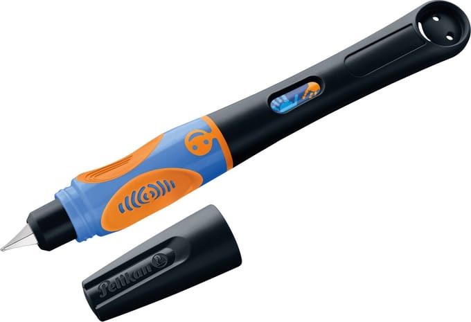 Pelikan Griffix vulpen - Linkshandig - Neon Zwart - Blister