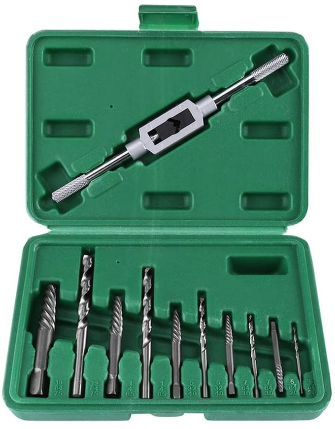 Allecto - 11-delige Schroeftrekkers - Gebroken Schroefboortrekkerset