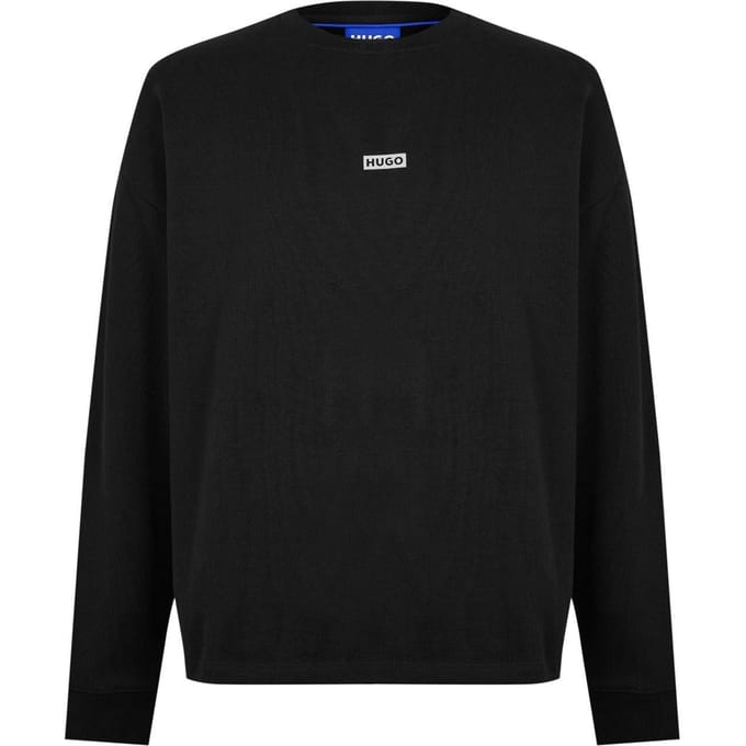 Hugo Heren Logo Sweatshirt (Zwart)