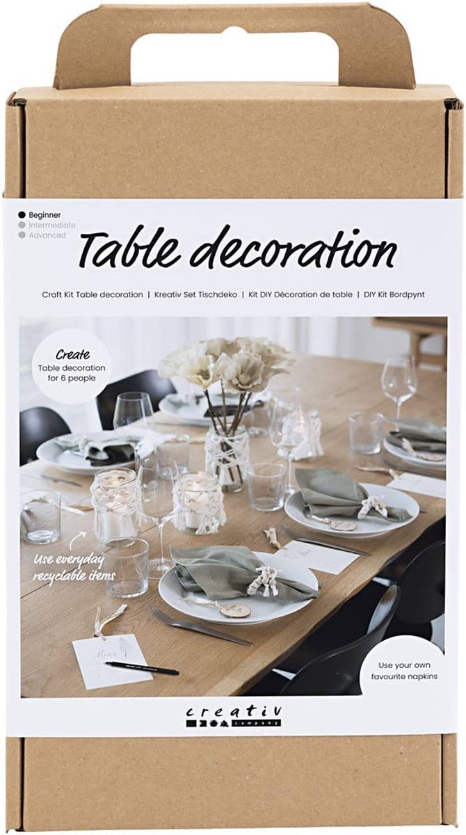 CC Hobbyset Tafeldecoratie Naturel