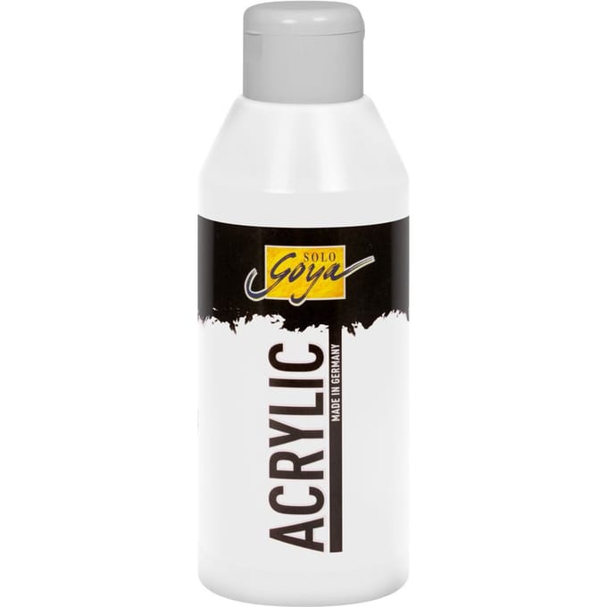 Solo Goya Acryl, 250 ml - Wit