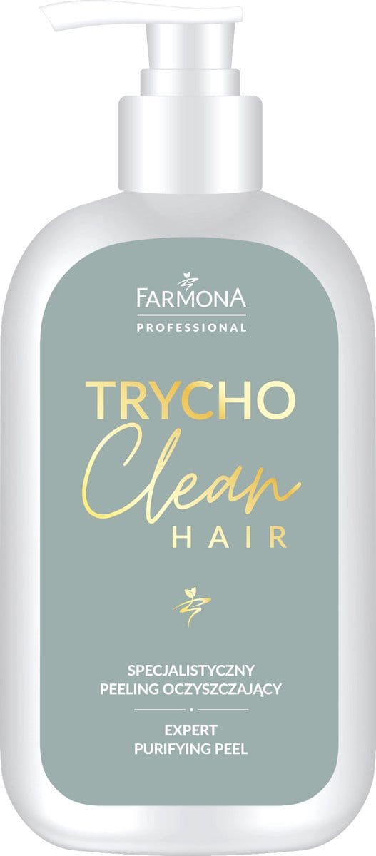 FARMONA Trycho Clean - Reinigende Peeling - met zink en papain, 375 ml
