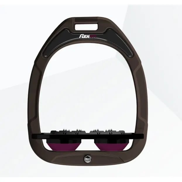 Platte Ultra Grip Bovenliggende Sproeiers Bruin/Zwart/Pruim Flex-On Green Composite