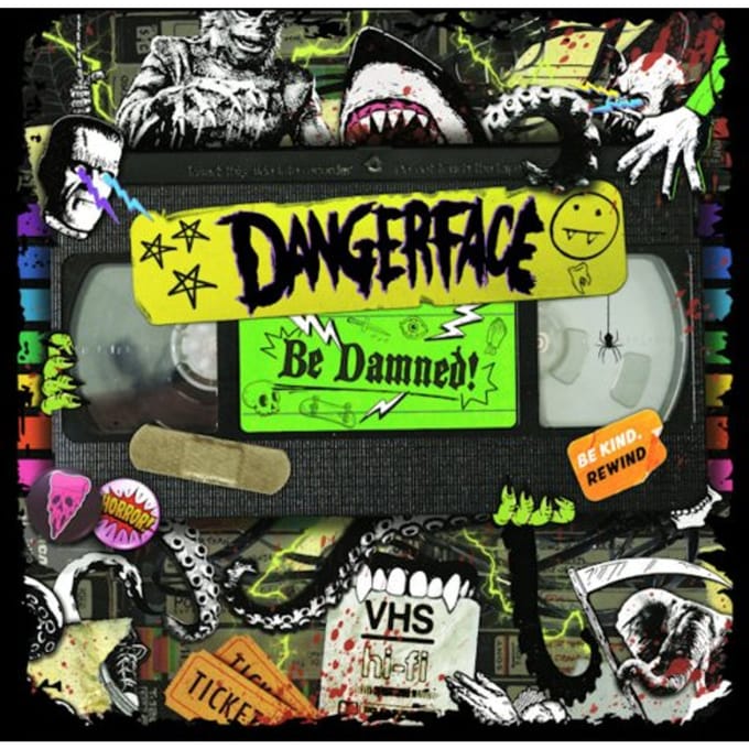 Dangerface - Be Damned! (LP) (Coloured Vinyl)