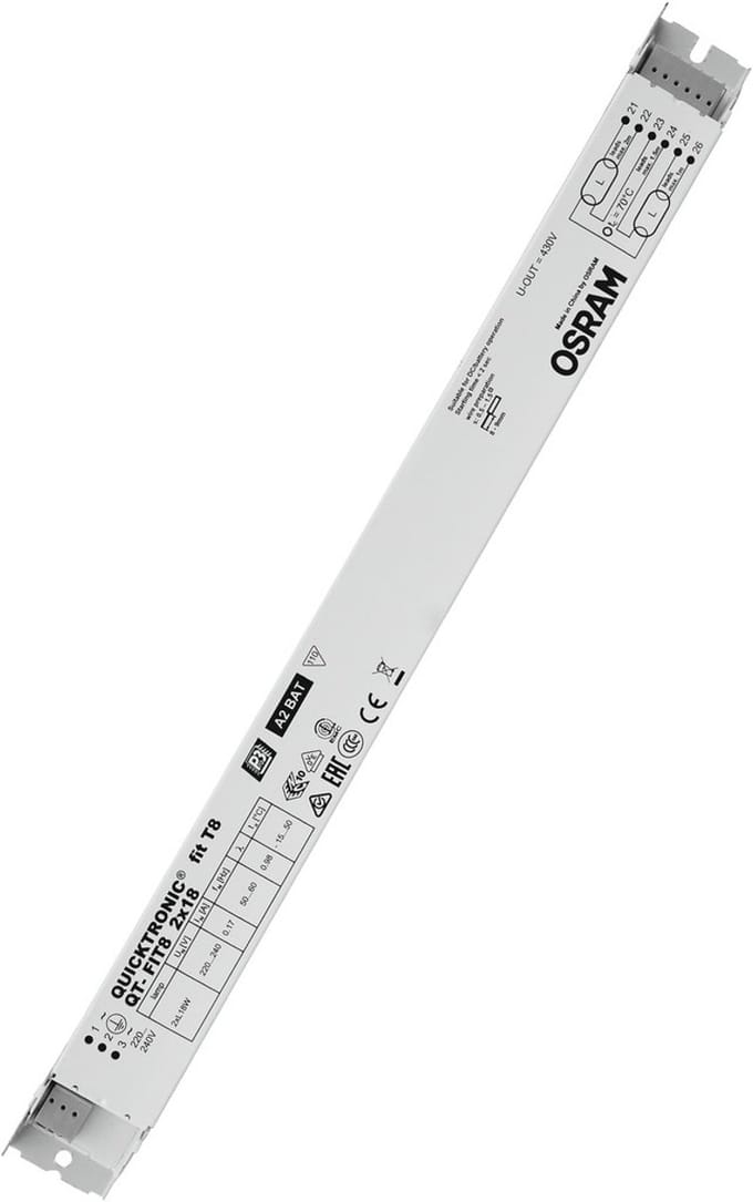 Osram QT-FIT8 2X18/220-240