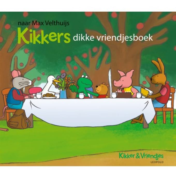 Kikkers Dikke Vriendjesboek - Kikker - Max Velthuijs