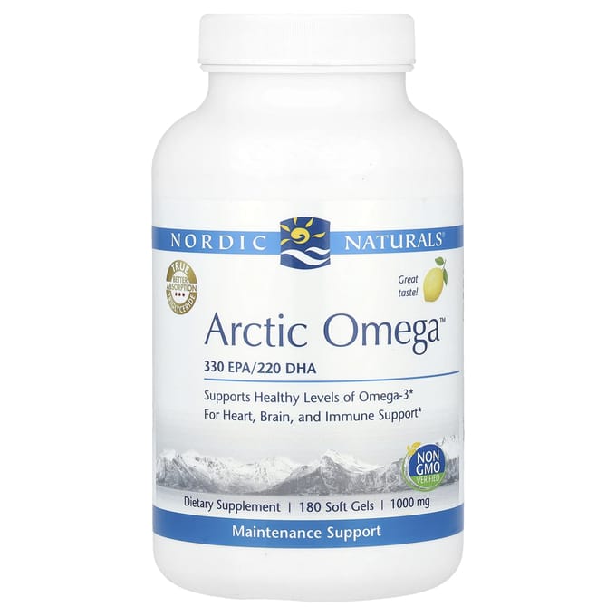 Nordic Naturals, Arctic Omega™, Citroen, 180 Softgels