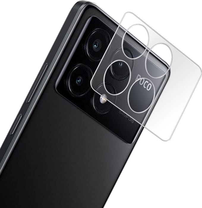 Camera Lens Protector - Geschikt voor Xiaomi Poco X6 Pro - Extra Sterk - Camera Screenprotector - Gehard Glas - Beschermglas - Tempered Glass - Screen Protector