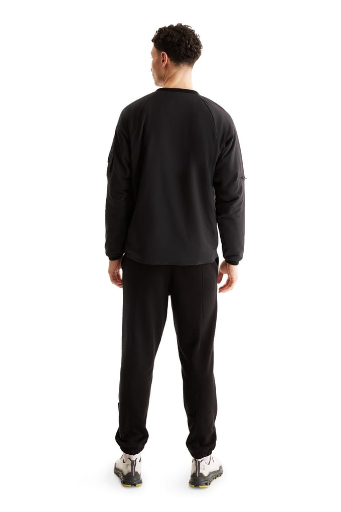 On Unisex Studio Pullover 1 U Black Maat: M | Sweaters Outlet | Unisex | Zwart
