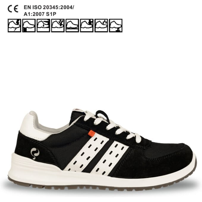 Quick werkschoenen - Sprint Black - S1P - laag - maat 38