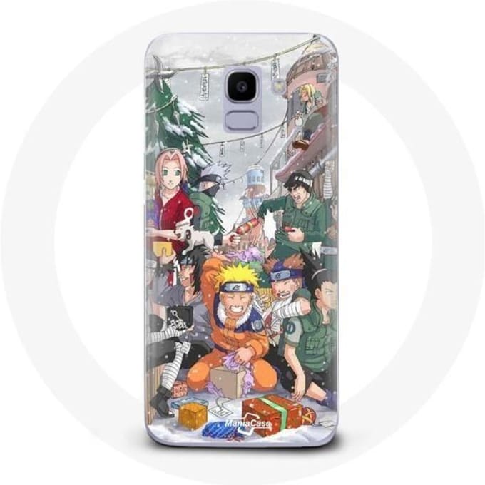 Coque pour Samsung Galaxy A6 2018 Naruto Christmas Day Anime Manga