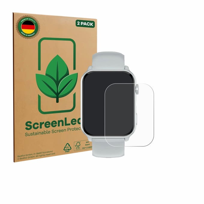 2 Stuks Screenprotector voor Blackview R30 Max - Hoogwaardige Beschermfolie transparant