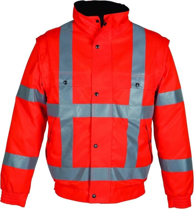Havep 5126 All season jack RWS Fluo Oranje maat S
