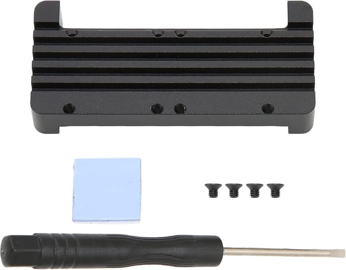 Aluminium Koellichaam voor Raspberry Pi Zero 2 W koeling