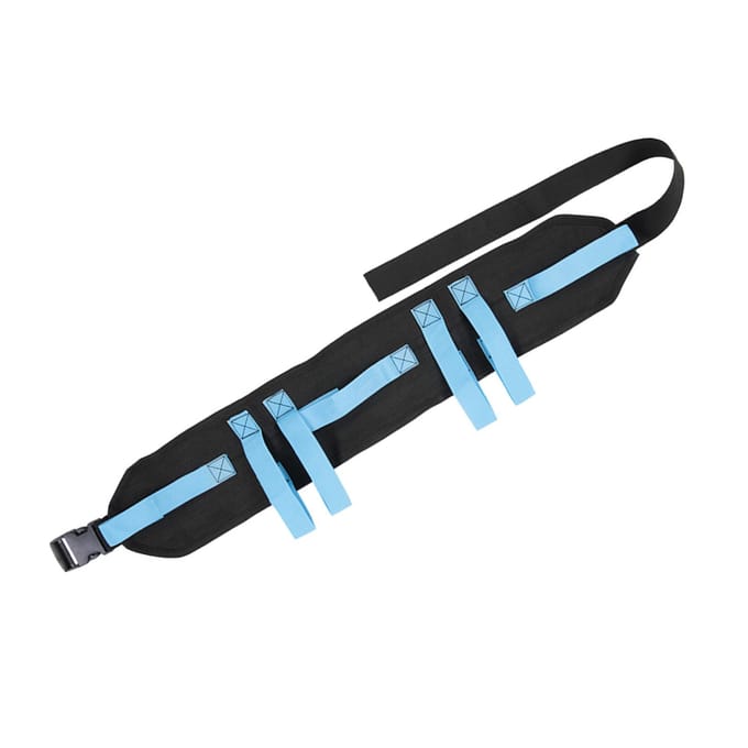Loopgordel Transfer Loopoefening Bewegingshulpmiddel met Handgrepen Snelgesp Patiëntveiligheid blue