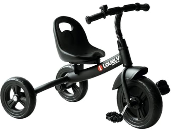 Multifunctionele Driewieler voor Kinderen met Verstelbare Zitting en Antislip Pedalen