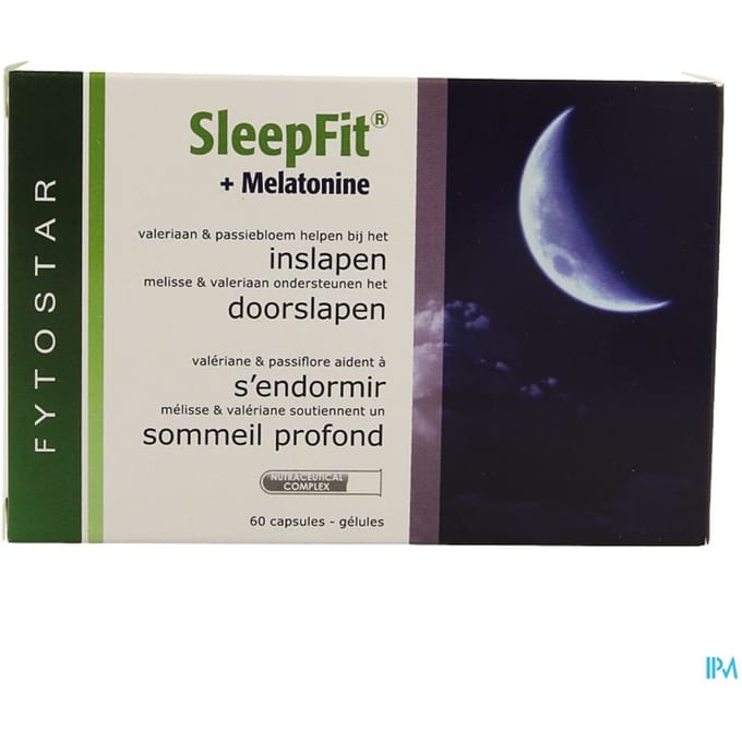 Fytostar SleepFit + melatonine - Slaapmiddel supplement - 60 capsules