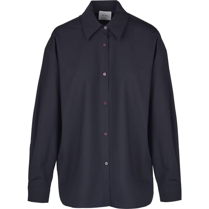 Alysi - Shirt - 480613 - Black