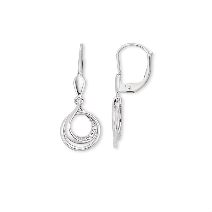 Orolino Ohrringe Gold 585 mit 6x Brillant zus. 0,03ct.