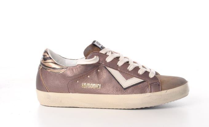 4B12 dames sneaker Suprrime metallic brons