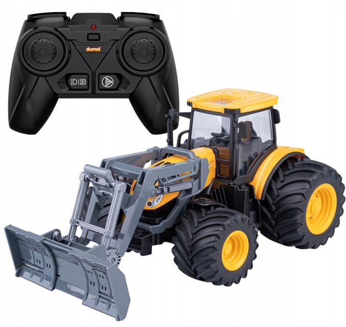 Dumel RC Traktor met机动推土机 en Afstandsbediening