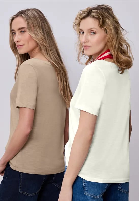 Basic Shirt in een 2-pack