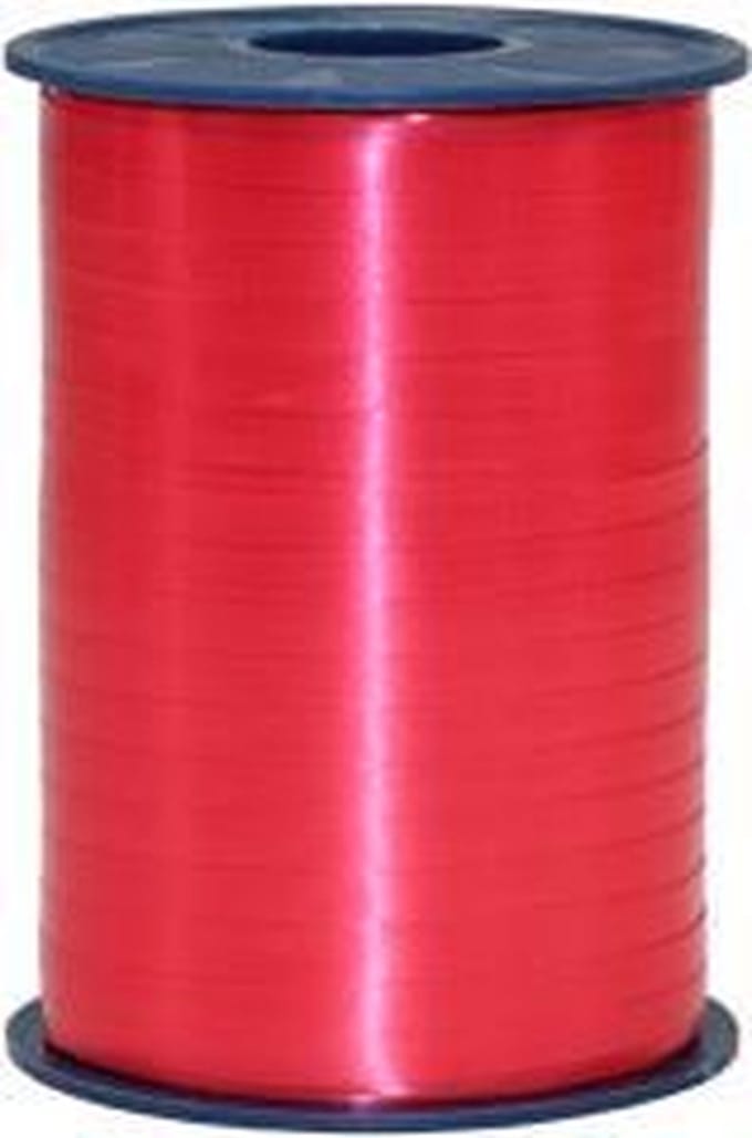 Haza Original Cadeaulint 500 M X 0.5 Cm Rood