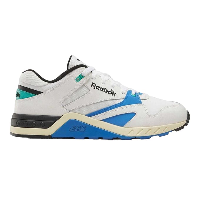 Reebok Dames ERS 4000 Leren Sneakers (Wit/Blauw)