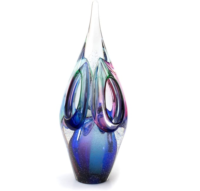 Ozzaro - Kristallen Urn Arrow - Ocean - Luxe Urn - 175ml - Ozzaro