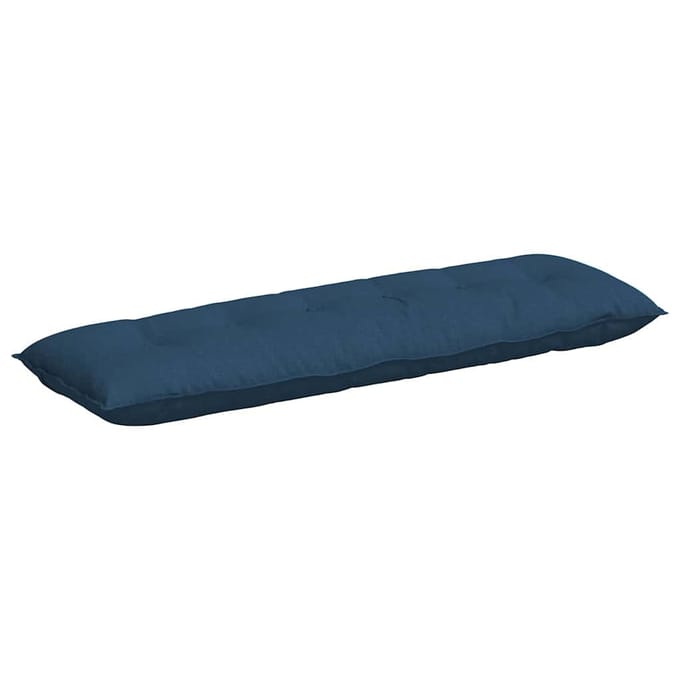 vidaXL - Rugkussen - Blauw - 200 - x - 19 - x - 50 - cm - Stof