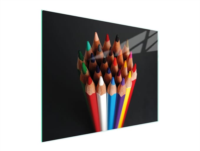 TMK ArtDeko - Snijplank - 52x40 cm - Kleurvol - Gehard Glas