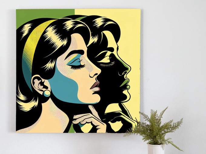 Kunstprint | Wanddecoratie | Canvas | 40 × 40 cm
