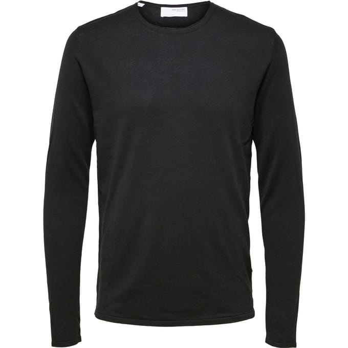 SELECTED SLHROME LS KNIT CREW NECK G NOOS Heren Trui  - Maat M