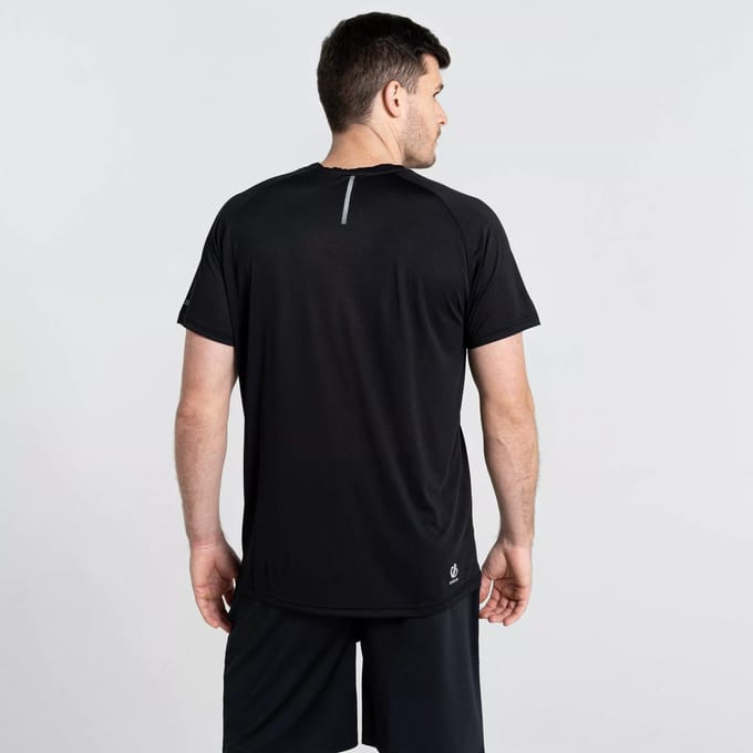 Dare 2B Heren Versnellen Lichtgewicht T-shirt (Zwart)