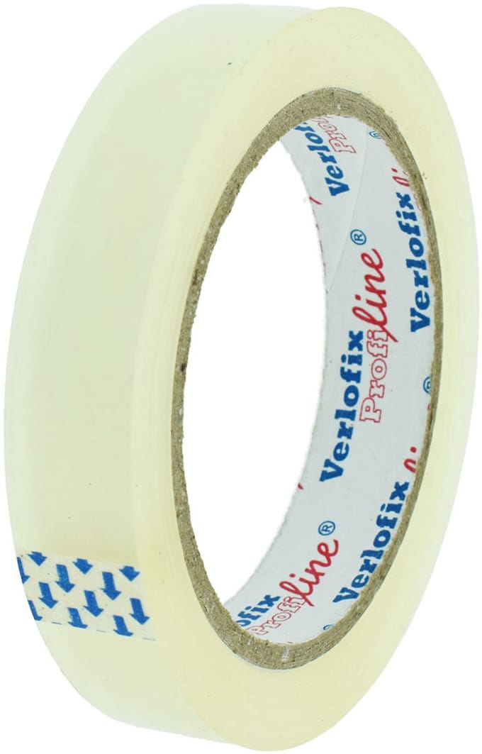 Verlofix Verpakkingstape 19mm x 66m Transparant