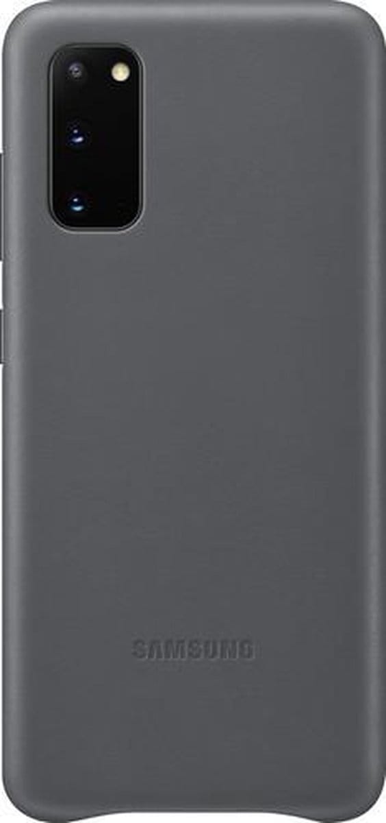 Samsung Leather Cover - Samsung Galaxy S20 - Lichtgrijs