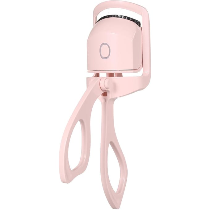 USB Oplaadbare Elektrische Wimperkruller Verwarmde Wimperkruller met 2 Temperatuurmodi Instelbaar roze