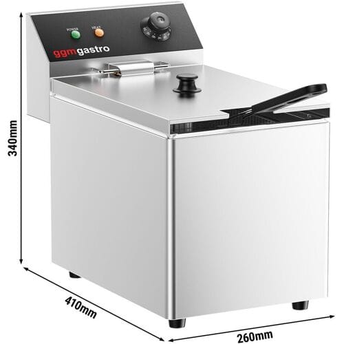 GGM Gastro Elektro Fritteuse - 8 Liter - 3,25 kW