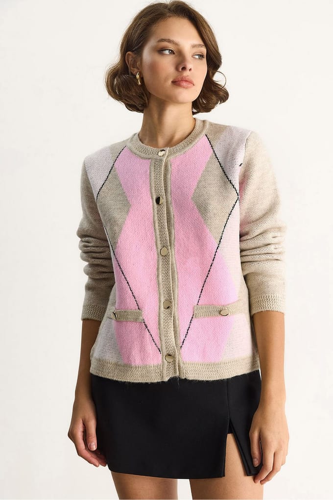 Cellulaire Brei Button-Up Cardigan