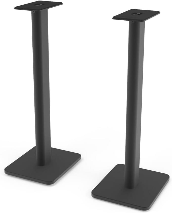 26 Inch Boekenplank Luidsprekerstands - 2 Stuks - Stalen Frames