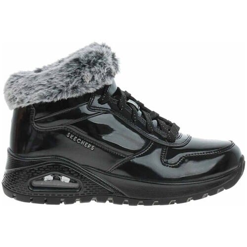 Skechers Uno Rugged Dames Laarzen - Zwart - Maat 36