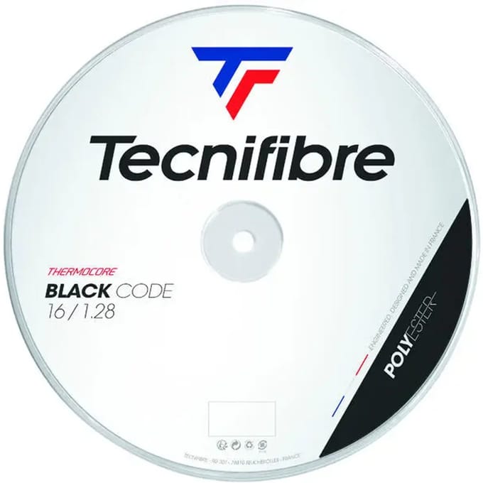Tecnifibre Black Code Fire 200m Rol Snaren-Oranje,Rood